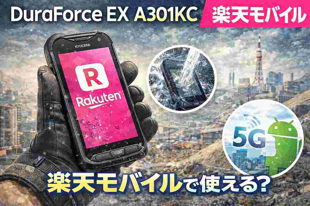 楽天モバイル au回線