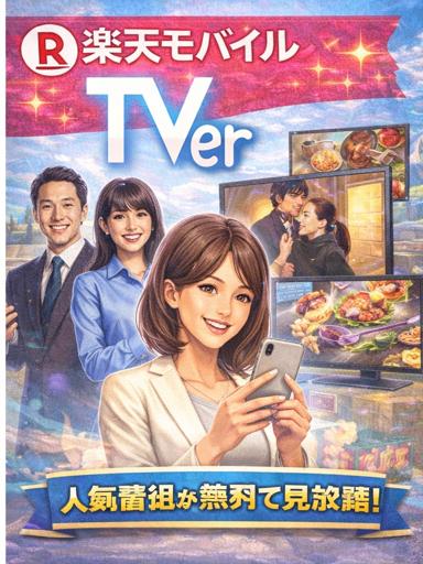 楽天モバイル × TVer