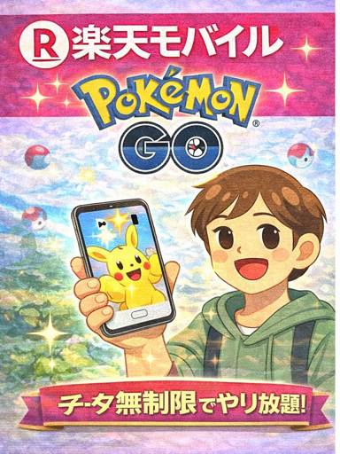 楽天モバイル ポケモンGO
