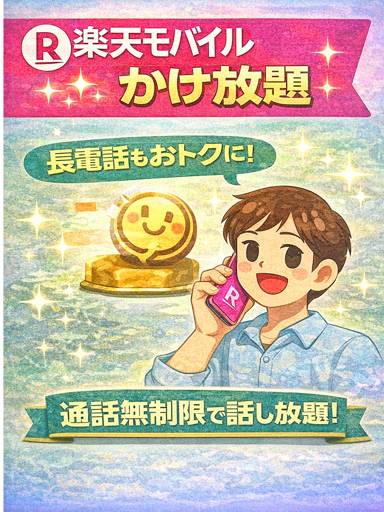 楽天モバイル かけ放題