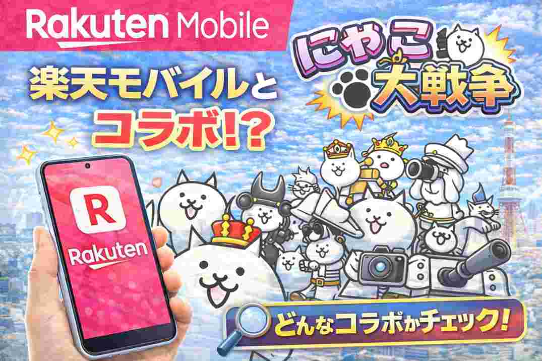 楽天モバイル にゃんこ大戦争