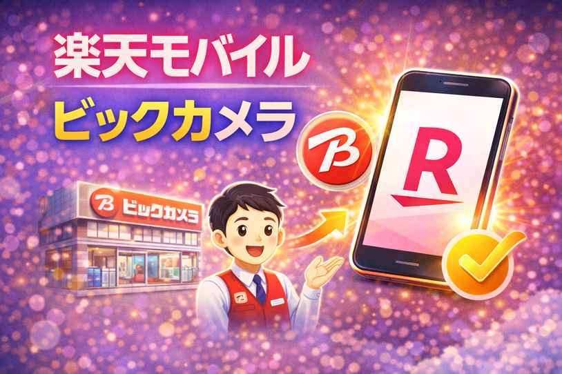 楽天モバイル　ビックカメラ