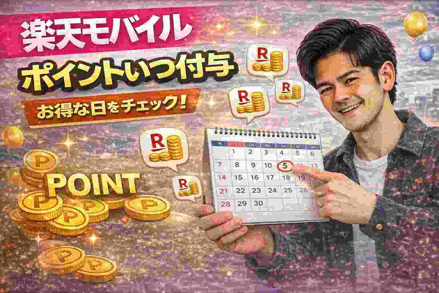 楽天モバイル ポイント いつ付与