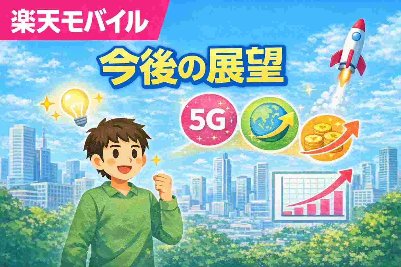 楽天モバイル 今後の展望