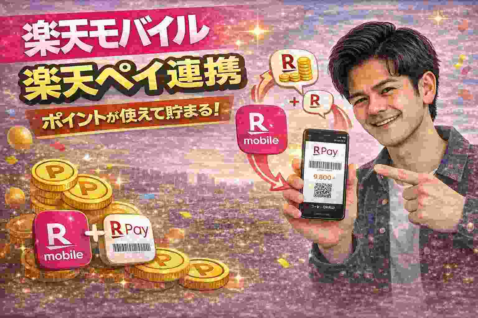 楽天モバイル 楽天ペイ 連携