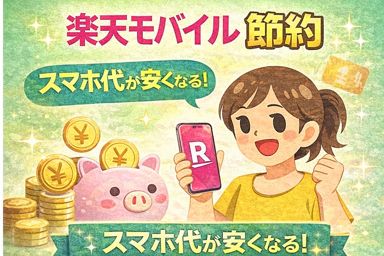 楽天モバイル 節約