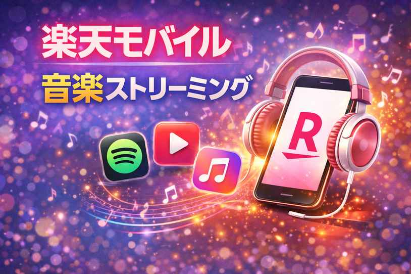 楽天モバイル 音楽 ストリーミング